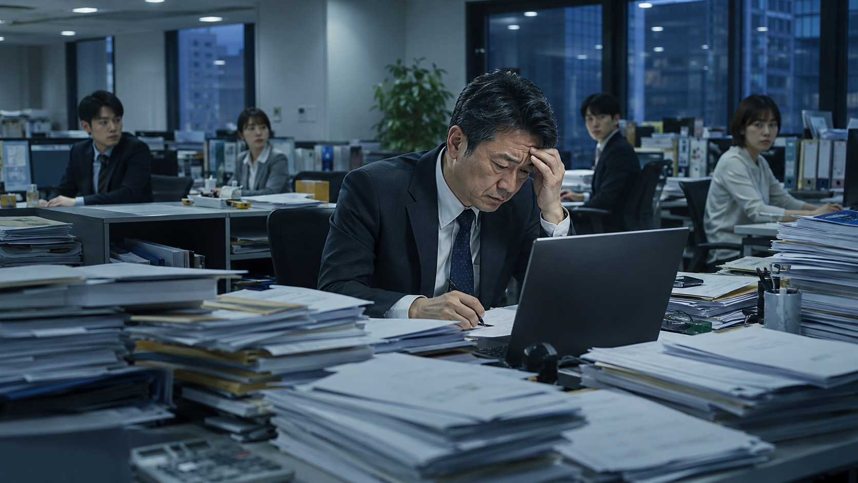 研修前の管理職